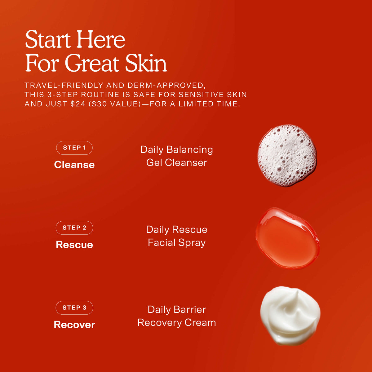 SOS Skincare Minis Kit P8